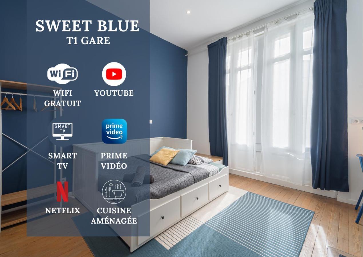 Sweet Blue T1 Gare Libourne Apartment Exterior photo